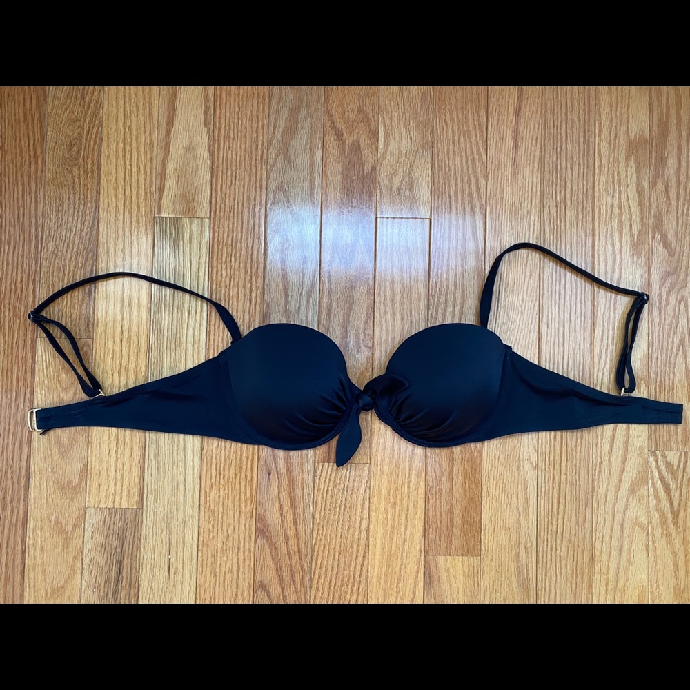 Black Victoria’s Secret Bikini Bandeau Top
